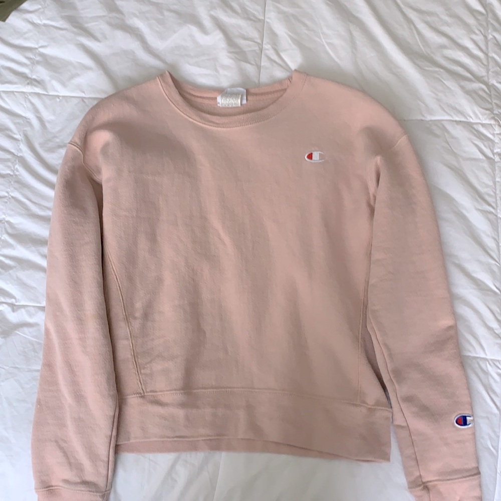 Pink Champion sweatshirt